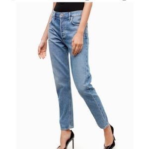 Talula x Agolde High Rise Taper Mom Jeans Size 25
